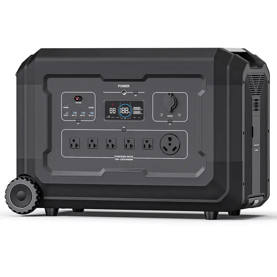 4000W 5040WH SOLAR POWER STATION